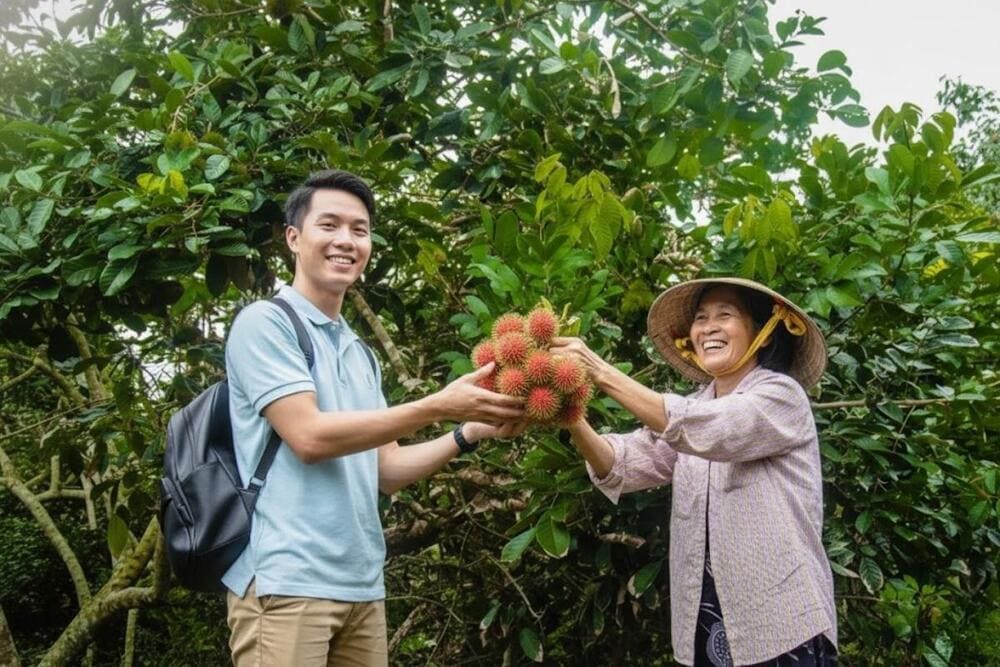 Cù lao An Bình tiếp đón nhiều du khách muốn tìm về cuộc sống bình dị, gần gũi với thiên nhiên